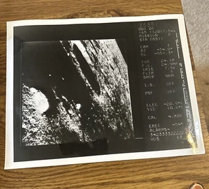 Office of Public Information NASA Moon Photo June 1966 Surveyor I-25 - Picture 1 of 2