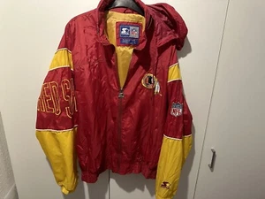 Starter Jacke Washington Redskins Size L NFL 🏈🏈🏈 Vintage JACKET - Bild 1 von 9