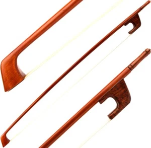Arco contrabajo Pro Master barroco Pernambuco 3/4 madera de serpiente rana rígido rápido 120 g - Imagen 1 de 12