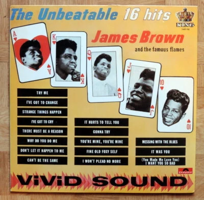 RHYTHM & BLUES // JAMES BROWN -The unbeatable james Brown (1983)  33T/LP  (FR)   - Photo 1/4