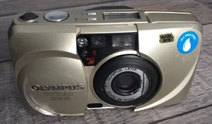 Olympus Infinity Stylus Zoom 140 35mm Point & Shoot Camera UnTested Parts - Picture 1 of 4