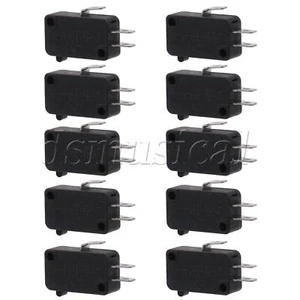 10Pcs Microwave Oven Door Limit Switch Replacement 16A 125-250V NC NO - Picture 1 of 8
