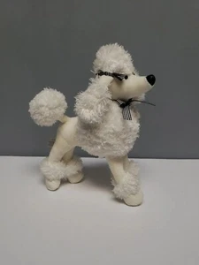 Moments Of Beauty Poodle Plush 10 inch White Stuffed Animal Toy Hallmark - Picture 1 of 11