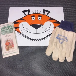 Lot Of Vintage Armco Steel Ky Ashland KY Middletown Ohio Oh TOPS Sign,glove,stok - Picture 1 of 12