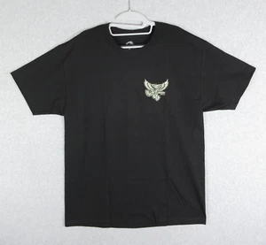 Suavecito Pomade T Shirt Mens Large Black Aztec Eagle Print Skater Streetwear - Picture 1 of 6
