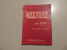 Parts list catalog catalogue Teile Katalog Yamaha XS 250 1978