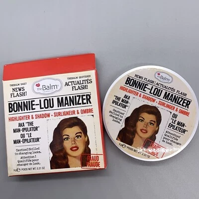 The Balm Cosmetics BONNIE-LOU MANIZER. Highlighter, Shadow .3oz - Image 1 of 3