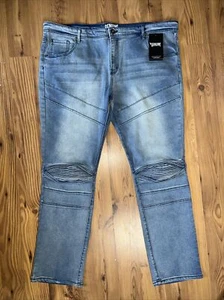 Pantalones de mezclilla genuinos auténticos para hombre talla 42x32 nuevos con etiquetas - Imagen 1 de 10