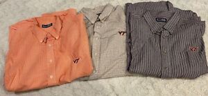 Virginia Tech Hokies Men's XXL Button Downs Crable Sportswear You Choose Color