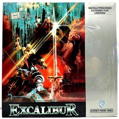 Excalibur Laserdisc 1981 Warner Home Video Liam Neeson Foto 1 de 4