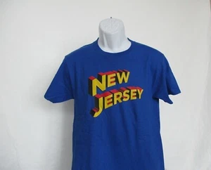 State of New Jersey - Camiseta Superhéroe en Azul 3D Para Hombre Tallas S - 3XL NUEVA - Imagen 1 de 9
