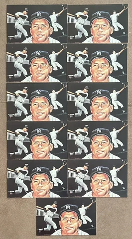Mickey Mantle 1998 Sports Exposure Ltd. Volume 1 Postcard Lot of 11 Yankees MLB Cover