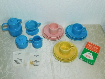 Vintage Original Melitta Kinderservice Kaffee-Service Puppengeschirr - Bild 1 von 4