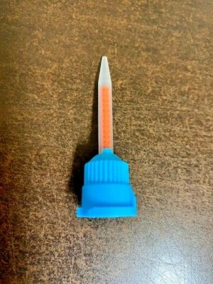 Mixpac Puntas de Mezcla Cortas Estilo T T T-mezclador Azul y Naranja, Luxatemp protemp 250ct Foto 1 de 2