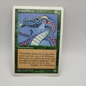 Scaled Wurm x1 - 5th Edition Core Set - MTG - Near Mint  - Imagen 1 de 5