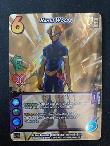 Kamui Woods (MHA-Q01 P 4/5) My Hero Academia Card Game - Picture 1 of 2