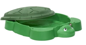 Little Tikes Turtle Sandbox Summer Fun Outdoor Sand Toddler Kids Play Age 1-10 - Picture 1 of 4