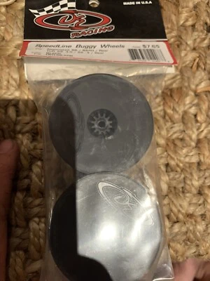 Ruedas para buggy DE Racing Slim SpeedLine TLR 22 3.0-4.0 traseras (negras) DER-SB-ARB Foto 1 de 4