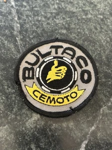 Bultaco Patch Vintage Rara Giacca Moto Gilet Corsa Anni 80 3” Cucito - Foto 1 di 3