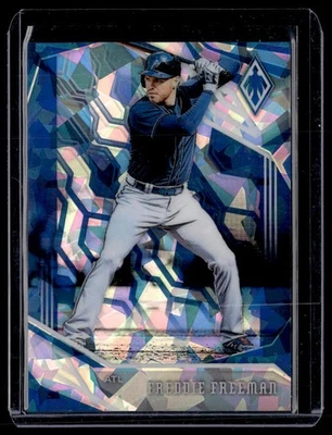 2019 Panini Chronicles #24 Freddie Freeman Phoenix Blue Ice #/99 - Image 1 of 2