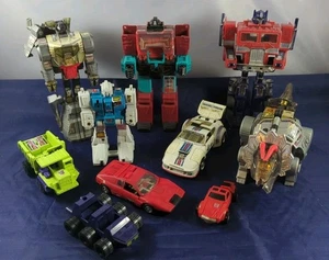 Huge Transformers Collection – Mixed Lot Robots Figures As-Is Parts Hasbro TOMY - Picture 1 of 4