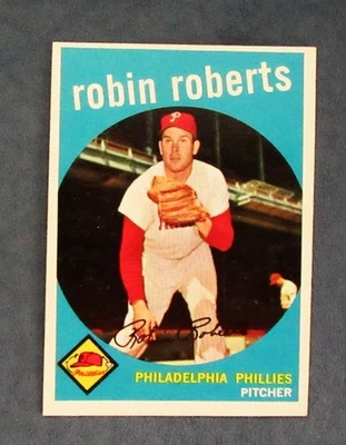 1959 Topps Robin Roberts #352 NM - Image 1 of 2