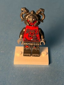 LEGO Ninjago Minifig njo0276 - Rivett (No Armor) - Light Scratches/No Cracks