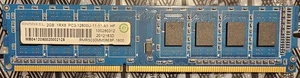 RAMAXEL  2GB 1RX8 PC3-12800U Desktop Ram RMR5030MM58E8F-1600 - Picture 1 of 2