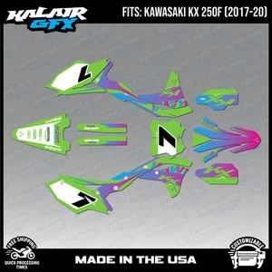 Graphics Kit for Kawasaki KX250F (2017-2020) KX 250F Legend Series - Pink Fade - Bild 1 von 4