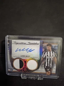 2023-24 Topps Museum Rookie Match Worn Dual Swatch Auto Lewis Miley Auto /299 - Picture 1 of 2