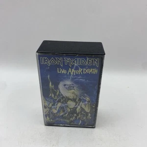 IRON MAIDEN - LIVE AFTER DEATH 2x CASSETTE SET - Picture 1 of 11