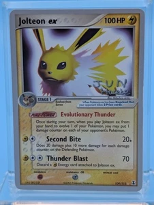 Jolteon ex 109/113 Jun Hasebe - WM 2007 - LP - siehe Video - Bild 1 von 3