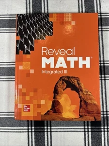 Reveal Math Integrated III, Student Hardcover Edition by MHE - Imagen 1 de 3