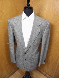 Mens Blazer Sport coat Jacket Antonio Porillo 40r Multi Subtle Plaid Silk S#97 - Picture 1 of 6