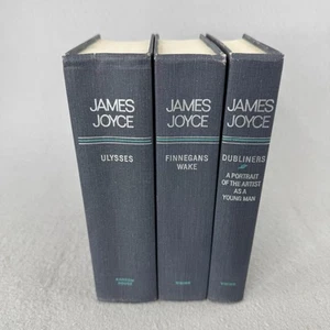 James Joyce 3 Vols. Set (Ulysses, Finnegans Wake, Dubliners, and A Portrait of.. - Picture 1 of 11