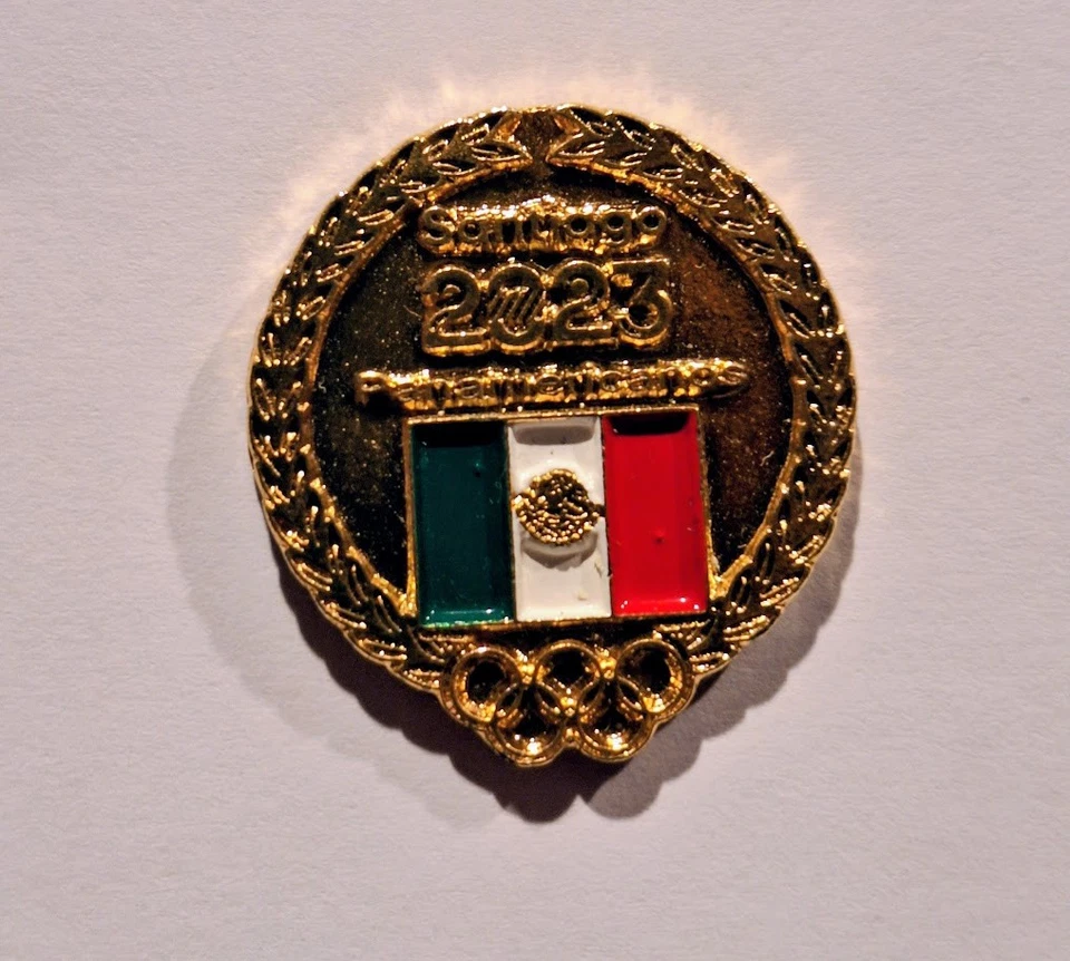  BONITOS JUEGOS PAN AM 2023 - PIN MÉXICO NOC Foto 1 de 1