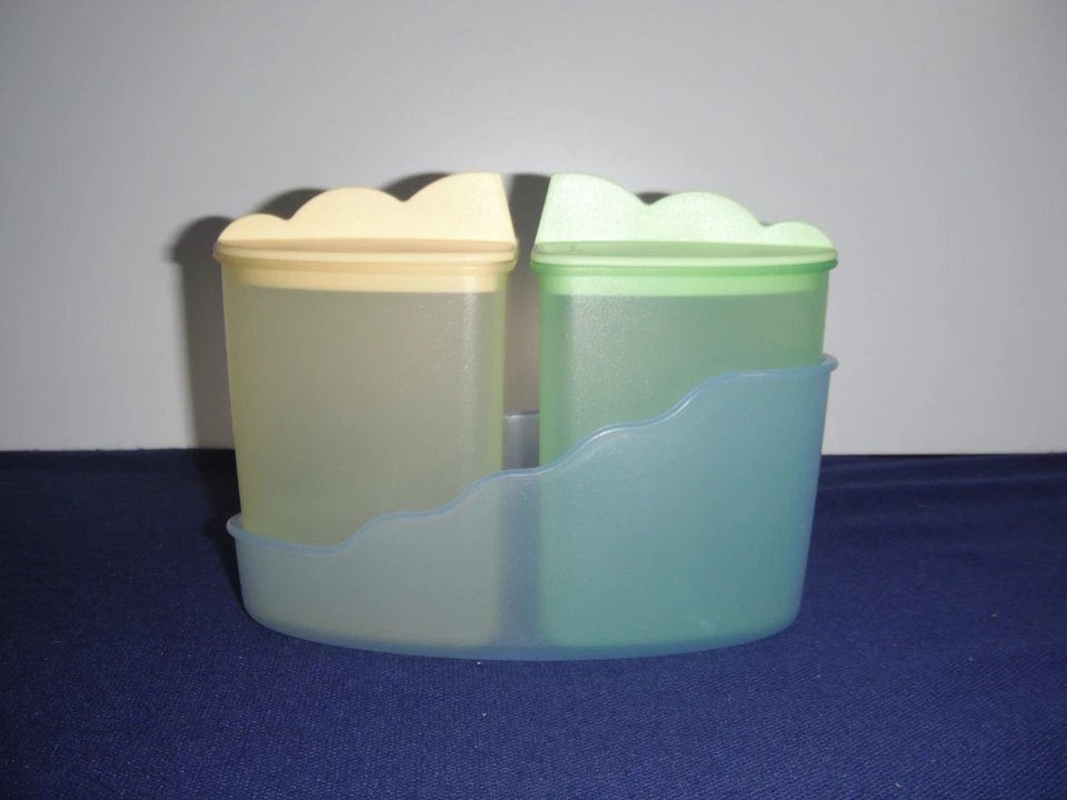 Tupperware Junge Welle  Zuckerdose / Marmeladen Behälter  je 300ml  2er Set - Bild 1 von 4