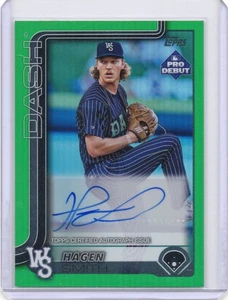 Topps Pro Debut 2025 #PD-74 Hagen Smith Salem tablero verde automático/99 - Imagen 1 de 2
