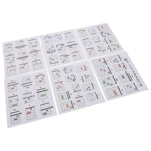  57pcs Beginner Guitar Chord Sheet Portable Cards Music Charts With Storage Box - Picture 1 of 12