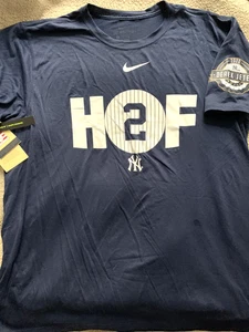 CAMISA NY YANKEES PEQUEÑA DERECHA JETER SALÓN DE LA FAMA NIKE DRI-FIT HOF COOPERSTOWN - Imagen 1 de 6