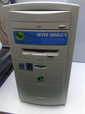recibo, restaurar CD+más Vintage e-tower 533i 8,4 GB RAM, CPU Celeron, 512 MB RAM, Foto 1 de 4