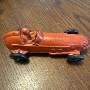 Auburn Rubber #536 Spielzeugauto rot mit schwarzen Rädern unvollständig siehe Bilder - Bild 1 von 13