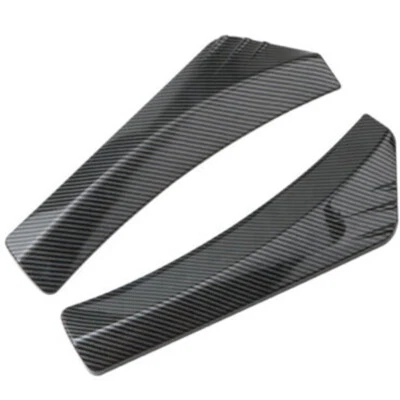  2Pcs Car Accessories Auto Bumper Spoiler Rear Lip Splitter Diffuser Protector  - Image 1 of 4