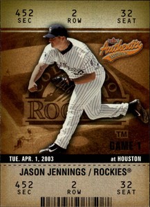 A5364- 2003 Fleer Authentix BB #s 1-170 +Inserts -You Pick- 10+ FREE US SHIP