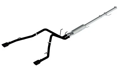 Escape MBRP PARA DODGE RAM 1500 2009-2018 5,7 L HEMI DOBLE SPLIT TRASERO NEGRO Foto 1 de 3