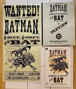 BATMAN: The Blue, The Grey, And The Bat- 1992 DC Comics-Prestige & Preview/Promo - Picture 1 of 12
