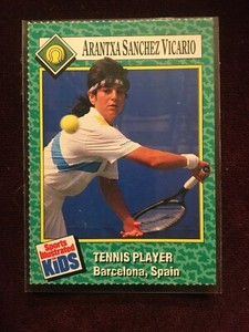 1992 Sports Illustrated for Kids Series 1 Arantxa Sanchez Vicario Card #130