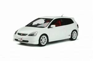 1/18 Honda Civic Type R EP3 RHD 2005 White Resin Model Car by OTTO Mobile OT378 - Picture 1 of 8