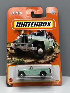 MATCHBOX WILLYS JEEPSTER - HELLGRÜN • - Bild 1 von 6