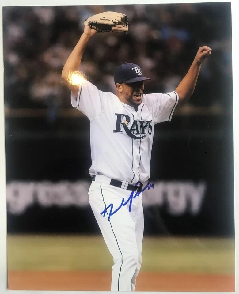 Foto brillante autografiada firmada por David Price de 8x10 de los Tampa Bay Rays Foto 1 de 1